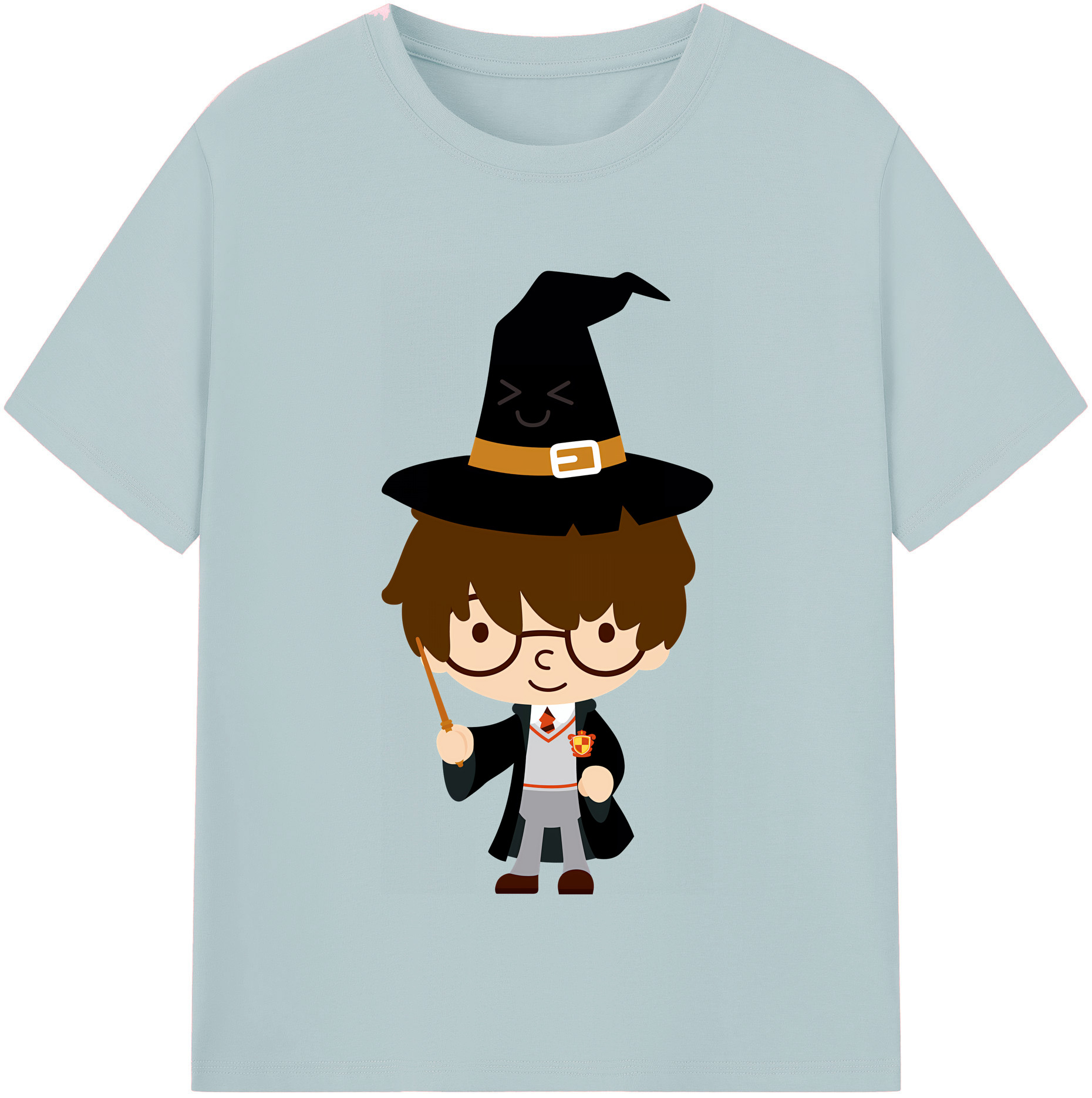 （画像用） Harry Potter ハリー・ポッターシリーズ 綿100％半袖Tシャツ（フロントプリント）